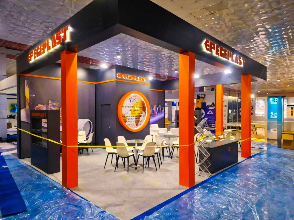 Messestand für EGEPEPLAST in Erbil, Irak