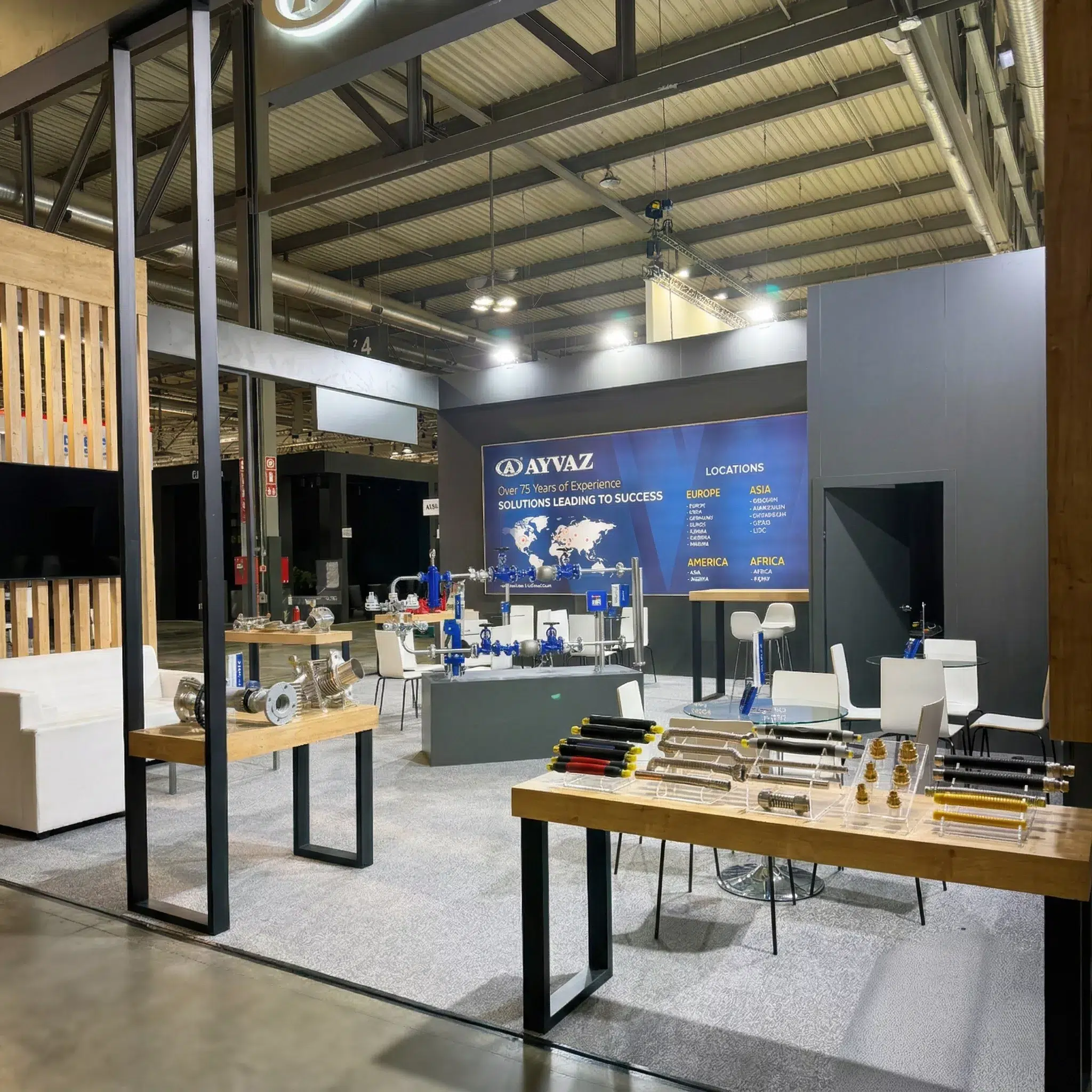 Ayvaz Messestand Design MCE Milano 2026