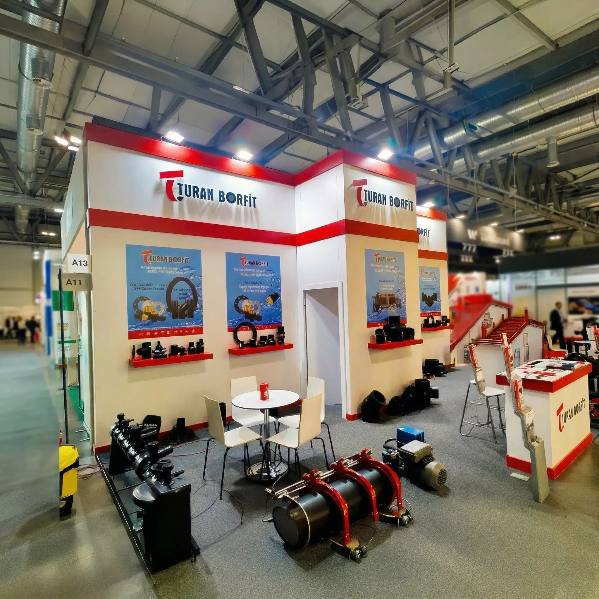 Turan Borfit Messestand Design MCE Milano 2026 - Aktif Fuar Messebau