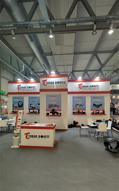 Turan Borfit Messestand Design MCE Milano 2026 - Aktif Fuar Messebau